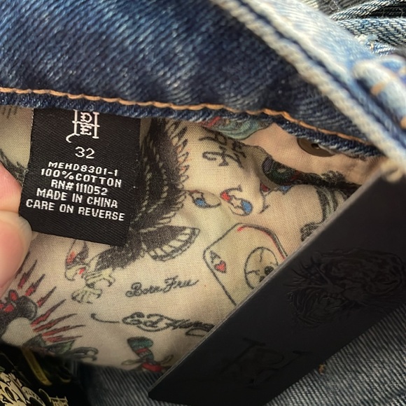 Ed Hardy Slim Fit Jeans 32 - Picture 10 of 11